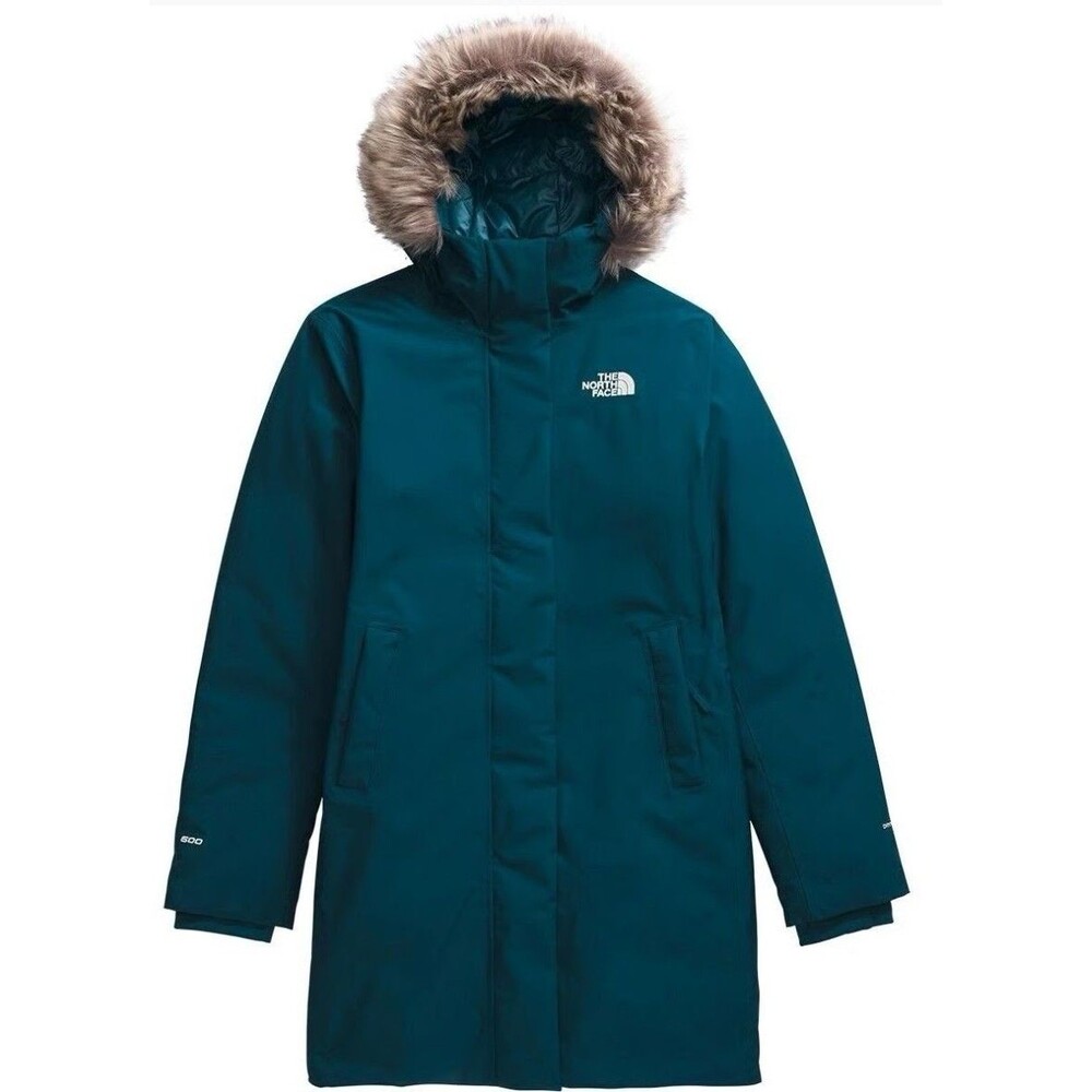 The North Face Women’s Arctic Parka XS Midnight Petrol 600 Fill Down AUTHENTIC